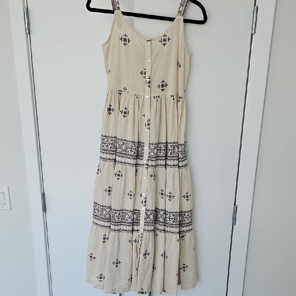 NWT Cotton Midi Sundress